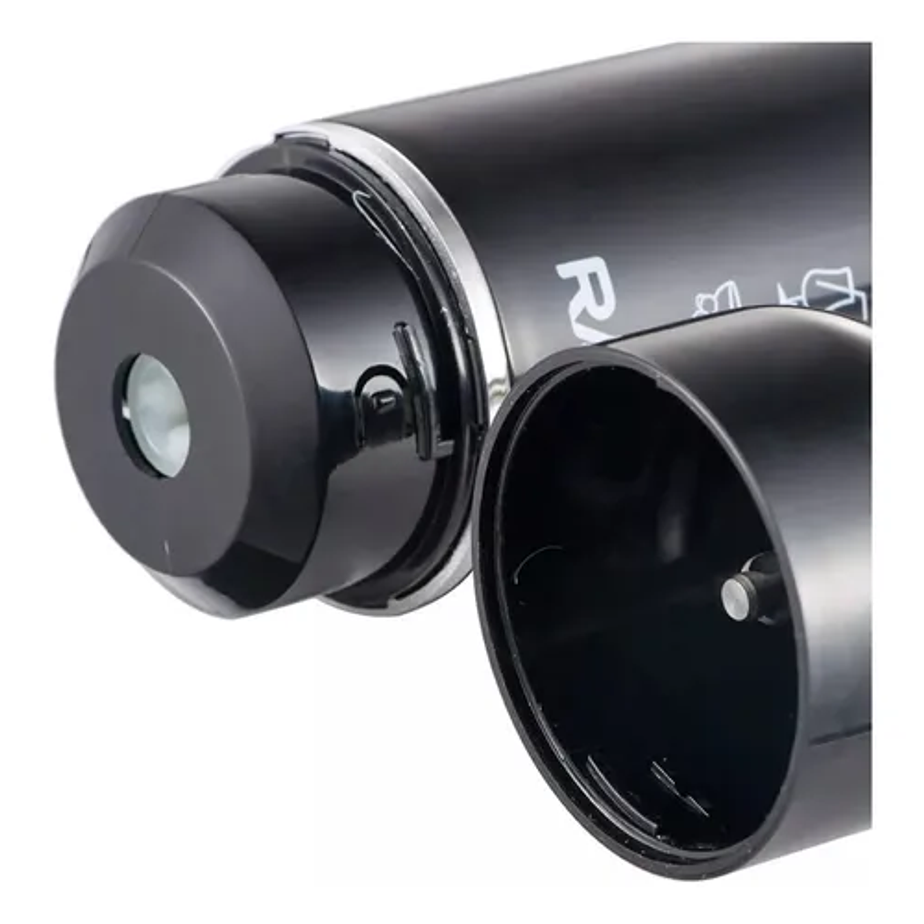 Pimer Juego De Licuadora De Mano 4 En 1 De 1600w 4 Cuchillas Color Negro Raf 3