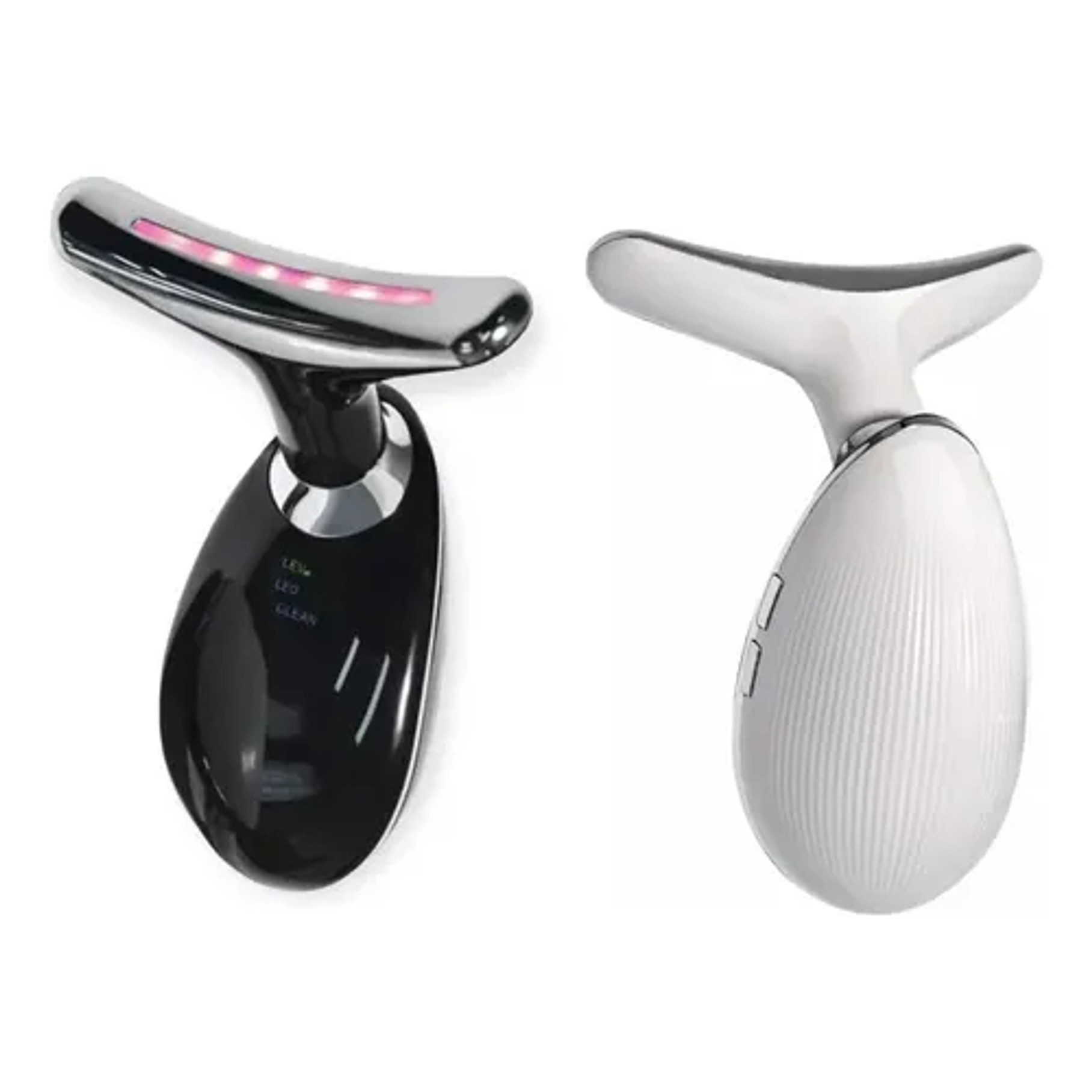 Masajeador Eléctrico Portátil Para Cuerpo Entero Genérica Led Facial Massageador Negro 2