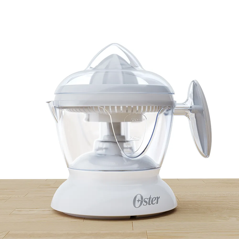 Oster® Exprimidor de Cítricos, con Rotación Bidireccional, y Colador de Semillas y Pulpa, 0,5 Lt, Blanco 3