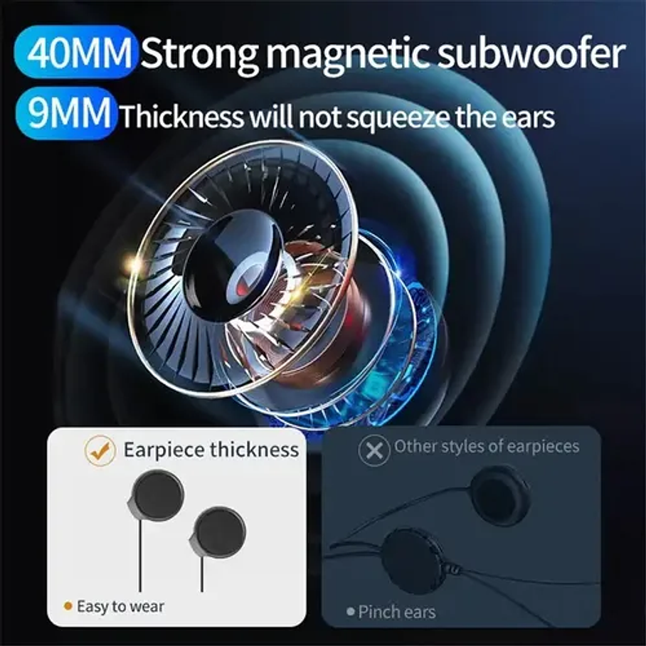 Auriculares Bluetooth Bt12 Intercomunicador Moto Bluetooth 5 Tipo BT-12S 4