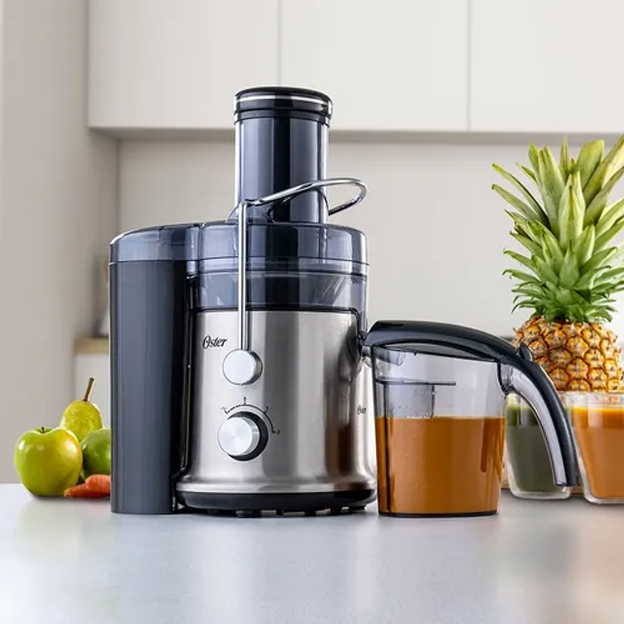 Exprimidor Extractor De Jugos Oster® Boca Ancha Fpstje320s Zanahoria Y Frutas Oster 5