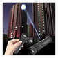 Linterna Recargable Luz Led De Bolsillo Pantalla Lcd Irm Linterna Negro Luz Blanco - Miniatura 3