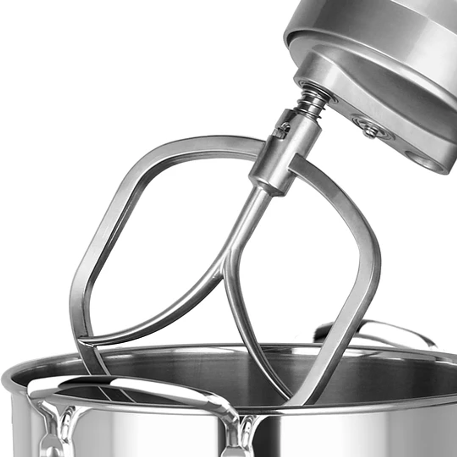 Batidora de Pedestal Telefunken Planetarium 2000 Batidora Profesional Color Gris Acero Inoxidable Alta Calidad 5