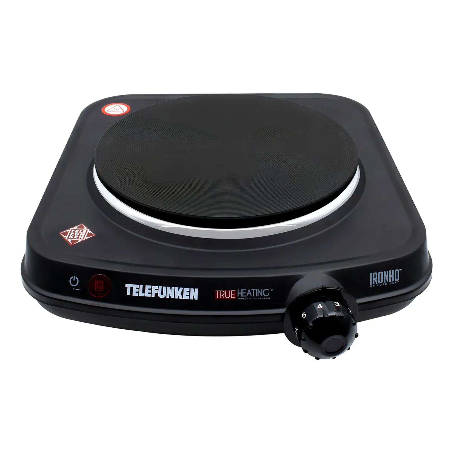 Cocinilla Eléctrica Telefunken TF AE5500 Certificada 1 Hornilla 1600w  1