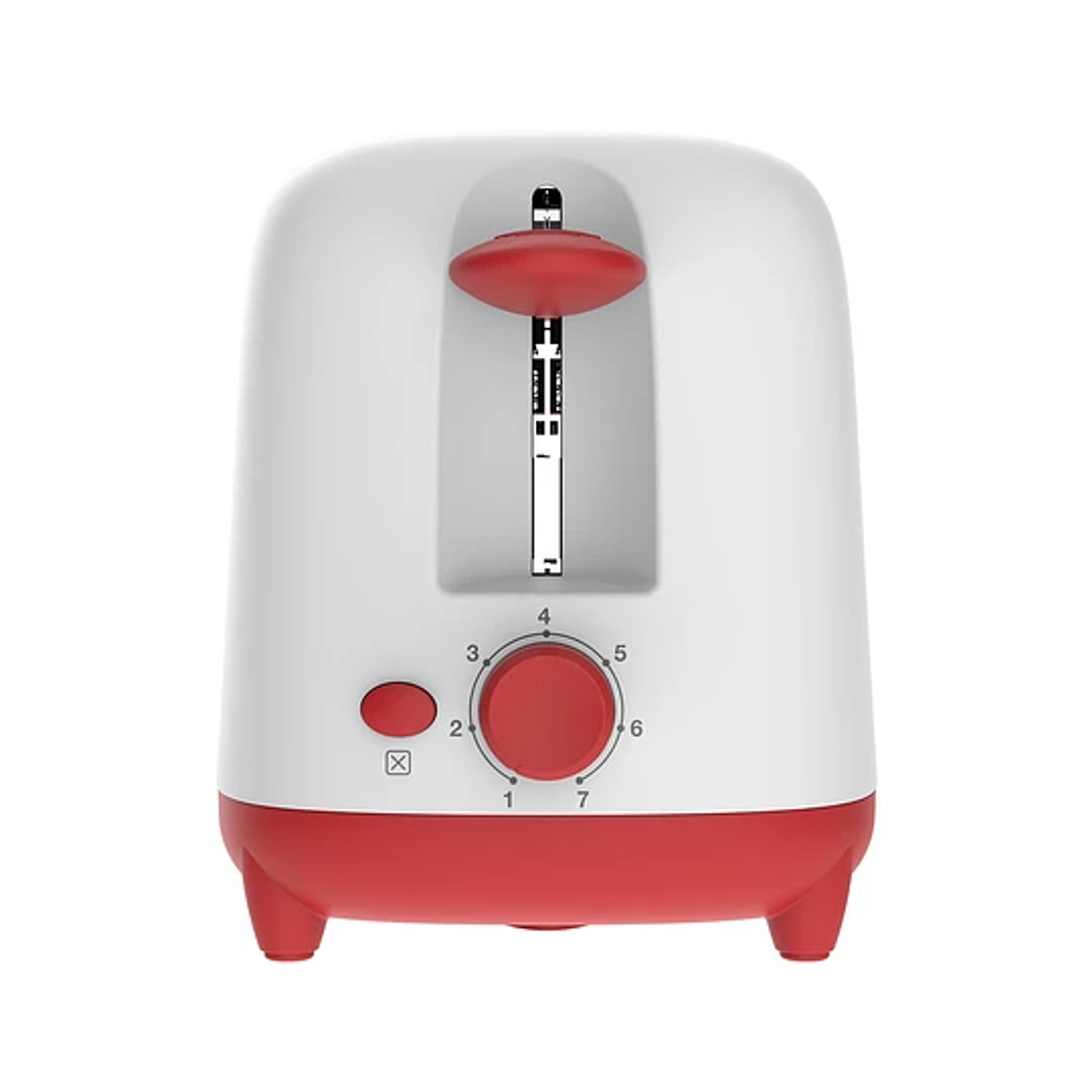 Tostador Telefunken EASYTOAST 2000 Tostador De Pan 2 Rebanadas Con Timmer 720w Color Blanco 3