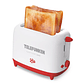 Tostador Telefunken EASYTOAST 2000 Tostador De Pan 2 Rebanadas Con Timmer 720w Color Blanco - Miniatura 1