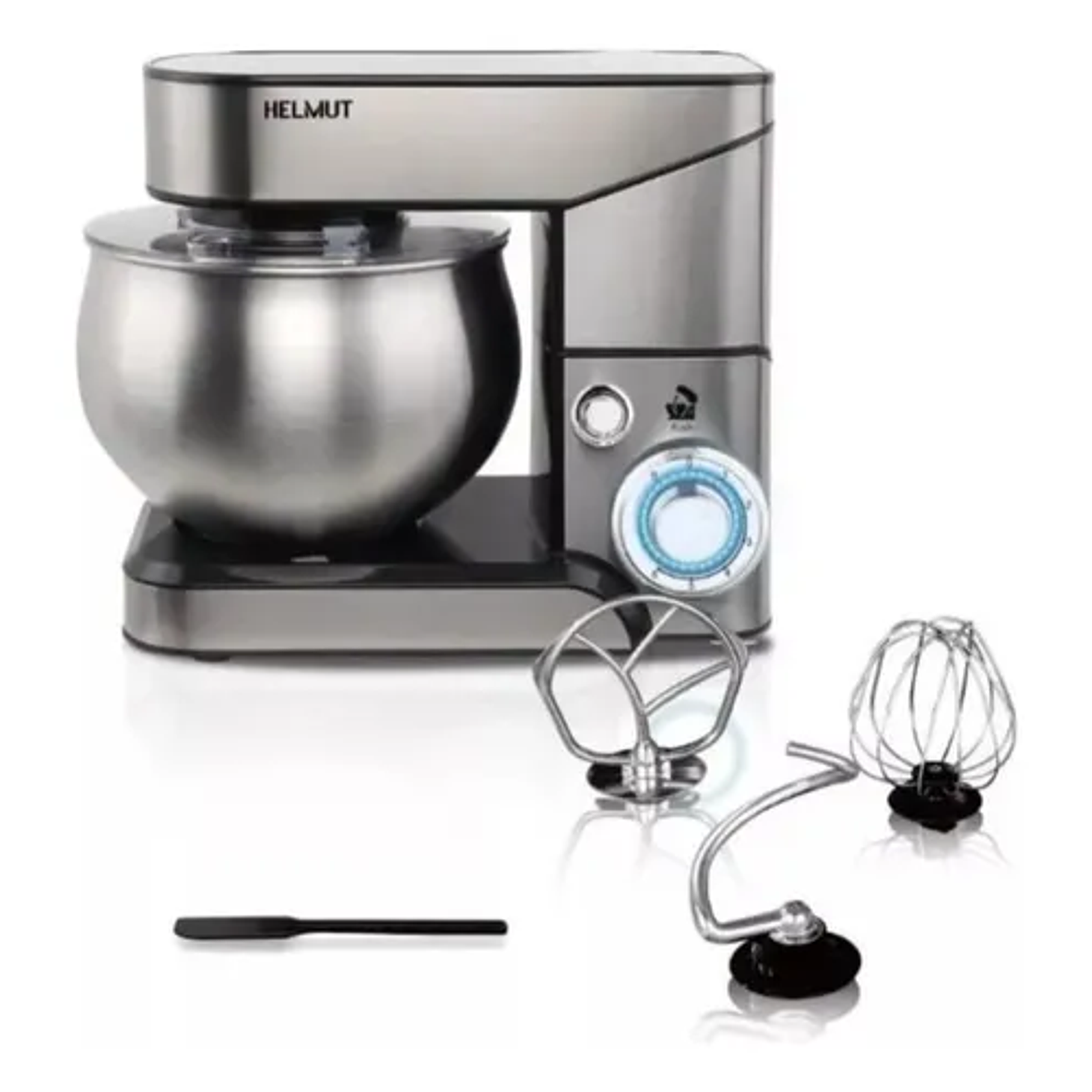 Batidora Pedestal Eléctrica Batidora De Pie Acero Inoxidable Color Plateado 5,8 Lts Acero Inoxidable 2