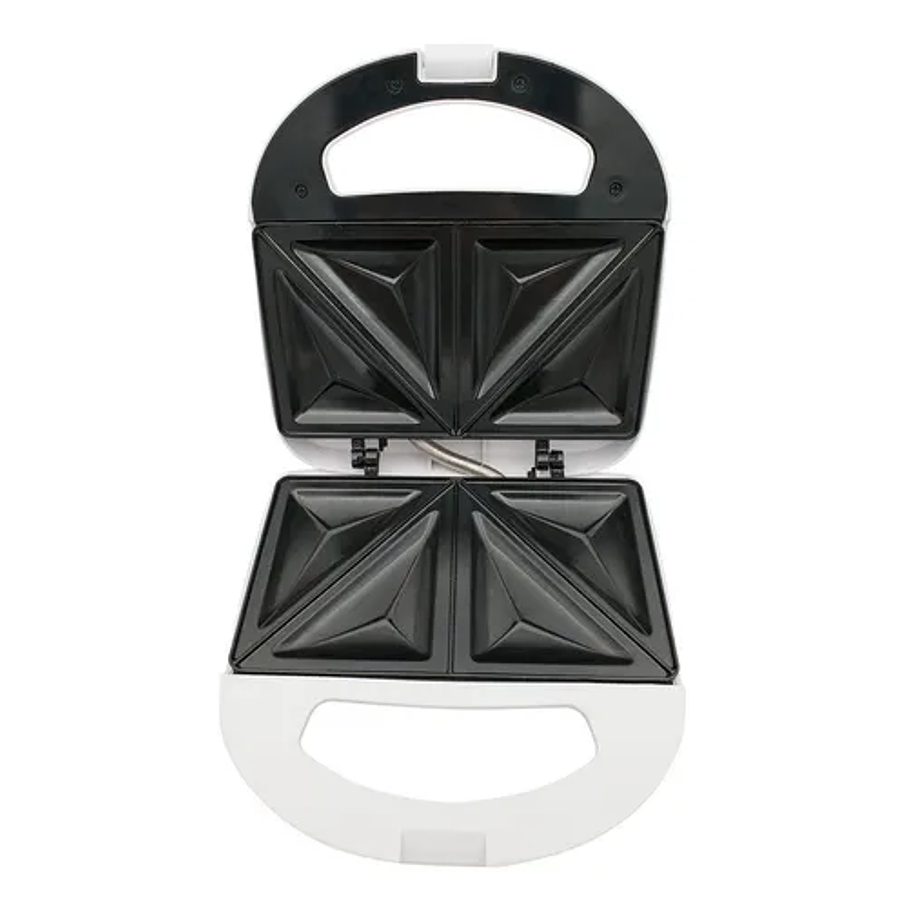 Sandwichera Telefunken TFL EASYMAKER T Antiadherente 2 Panes Color Blanco 3