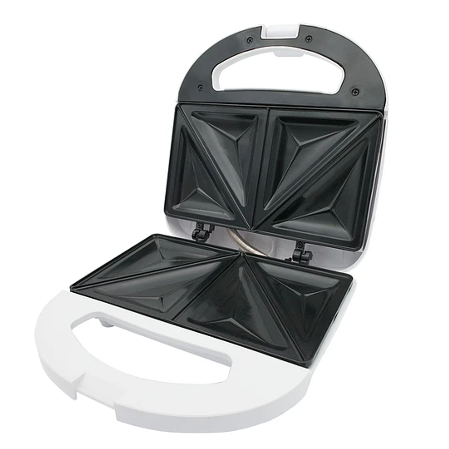 Sandwichera Telefunken TFL EASYMAKER T Antiadherente 2 Panes Color Blanco 2