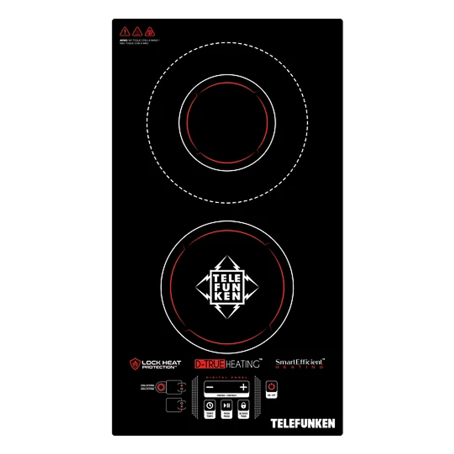 Encimera Empotrada Vitrocerámica TF-AV2040 Cocina Eléctrica Vidrio 1