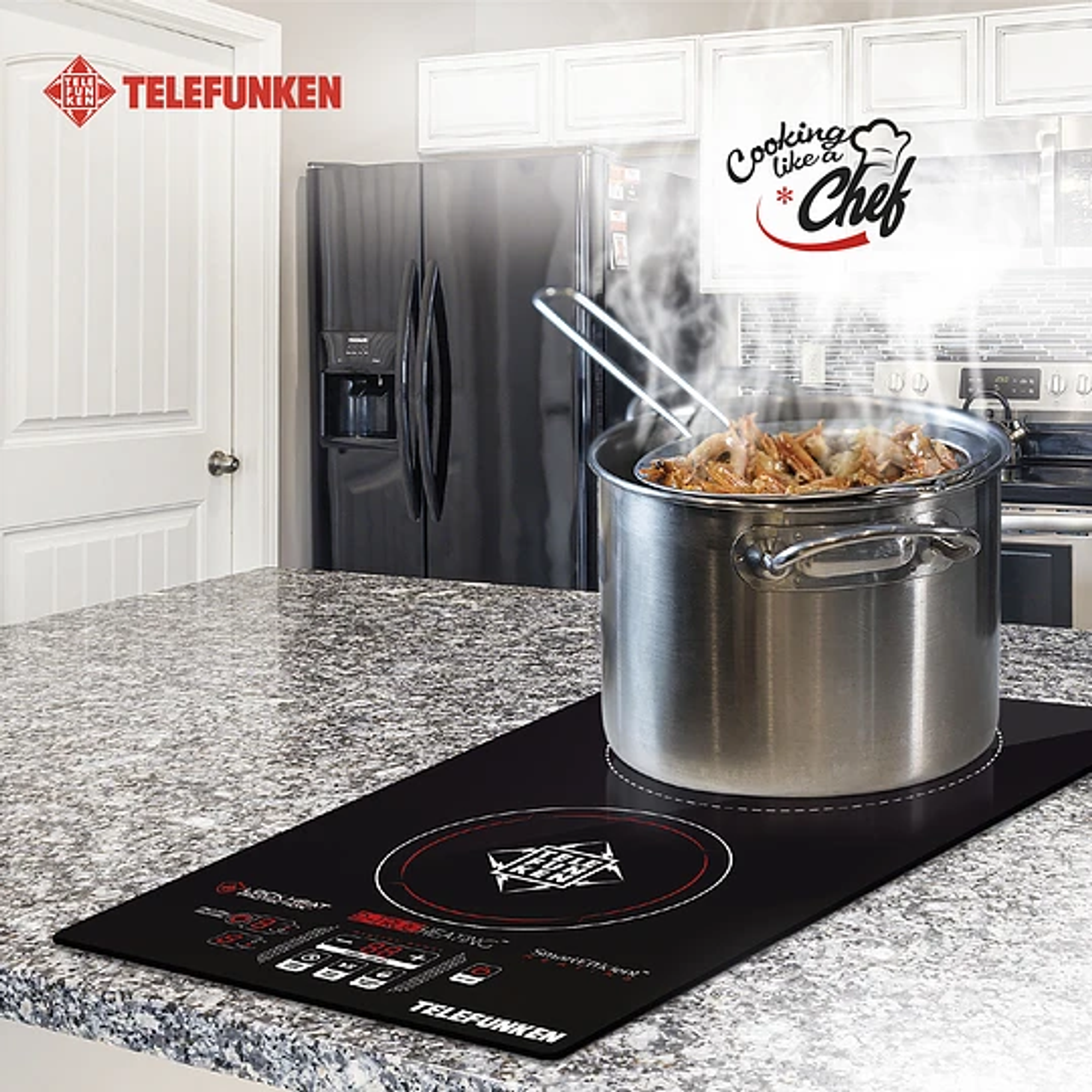 Encimera Empotrada Vitrocerámica TF-AV2040 Cocina Eléctrica Vidrio 4