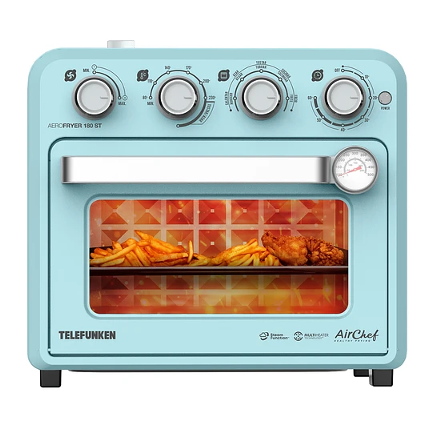 Horno Freidora De Aire Telefunken Aerofryer 180ST 1