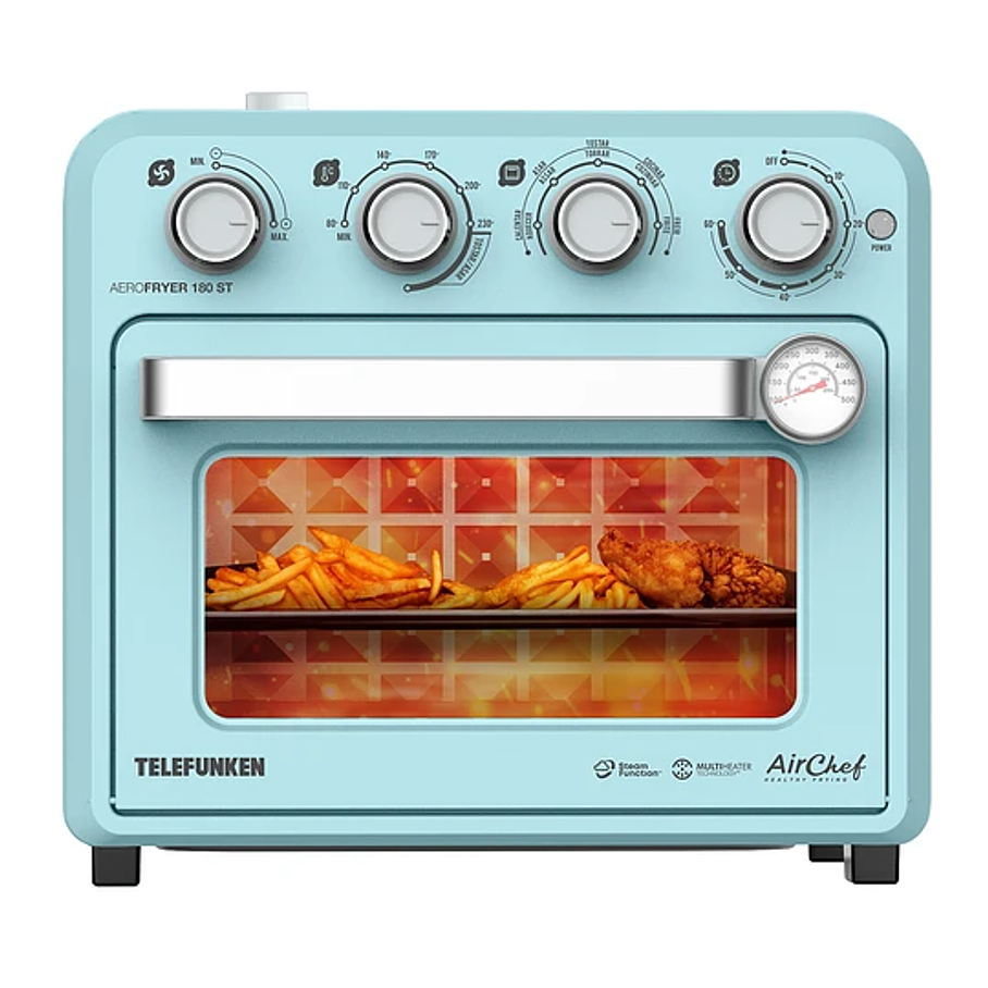 Horno Freidora De Aire Telefunken Aerofryer 180ST 1