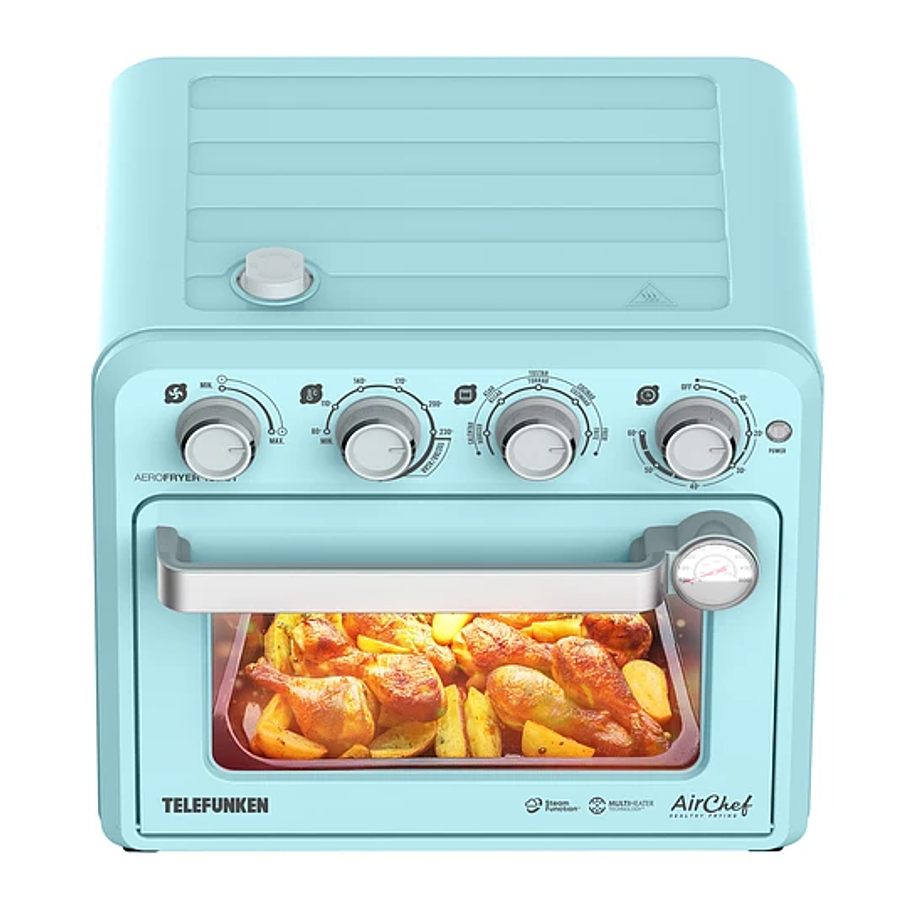 Horno Freidora De Aire Telefunken Aerofryer 180ST 4