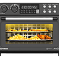 Freidora De Aire Horno Telefunken Aerofryer 320 Digital 32lt Color Gris Oscuro AirChef - Miniatura 2