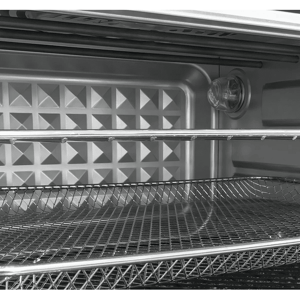 Freidora De Aire Horno Telefunken Aerofryer 320 Digital 32lt Color Gris Oscuro AirChef 7