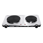 Encimera Con Alimentación Eléctrica - Blaupunkt Bp-ae12900 Color Plateado - 2 Hornillas 5