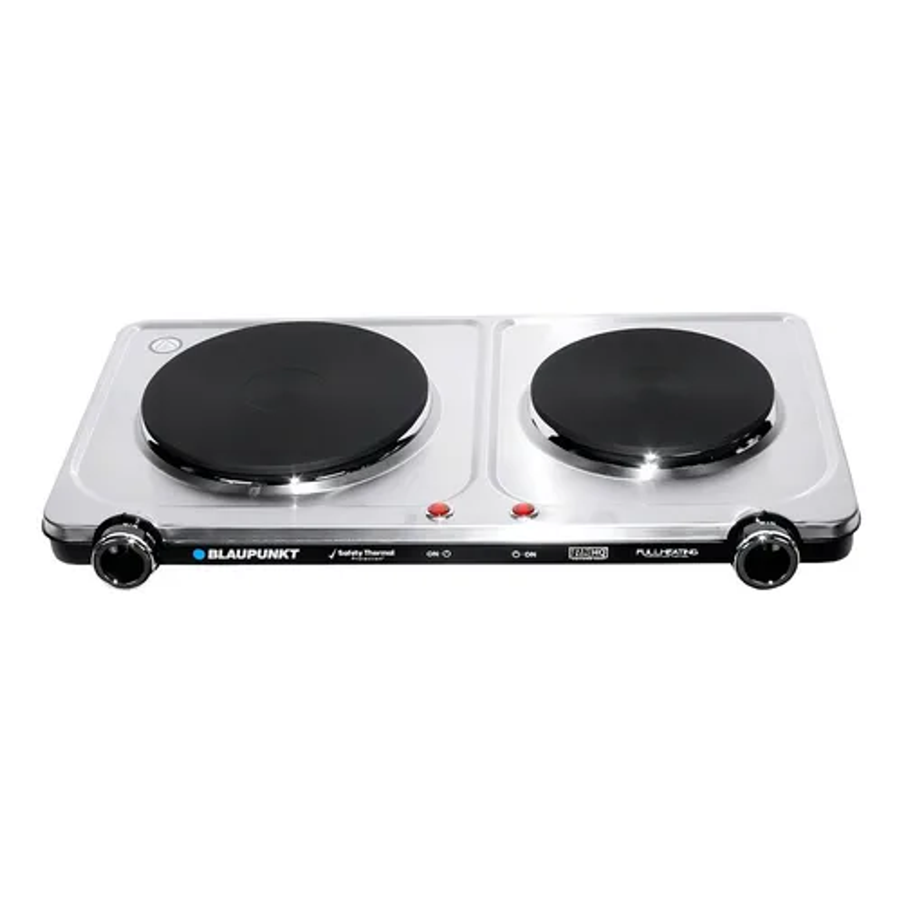 Encimera Con Alimentación Eléctrica - Blaupunkt Bp-ae12900 Color Plateado - 2 Hornillas 5