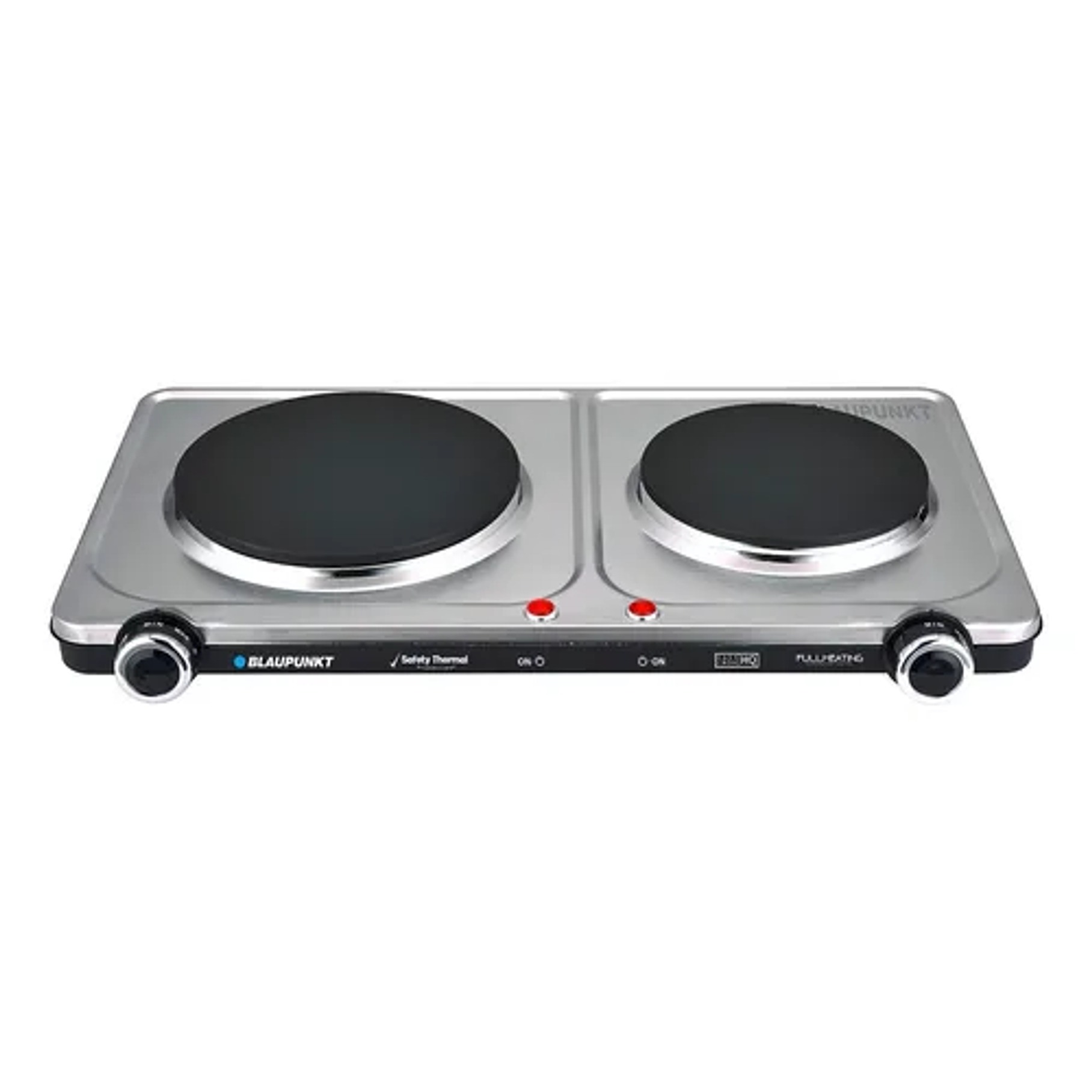 Encimera Con Alimentación Eléctrica - Blaupunkt Bp-ae12900 Color Plateado - 2 Hornillas 1