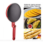 Panquequera Eléctrica Crepes Máquina Panquecas 20cm Panquequ Color Rojo - Miniatura 6