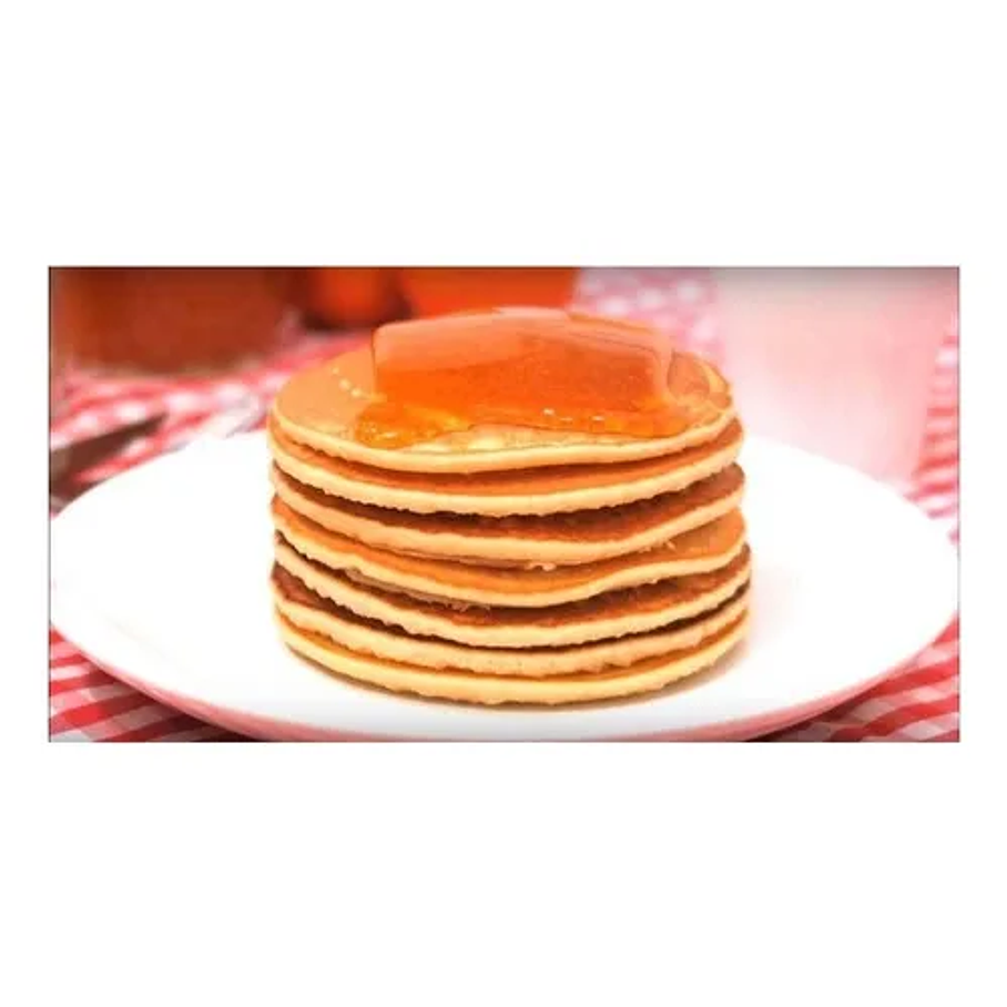 Panquequera Eléctrica Crepes Máquina Panquecas 20cm Panquequ Color Rojo 7