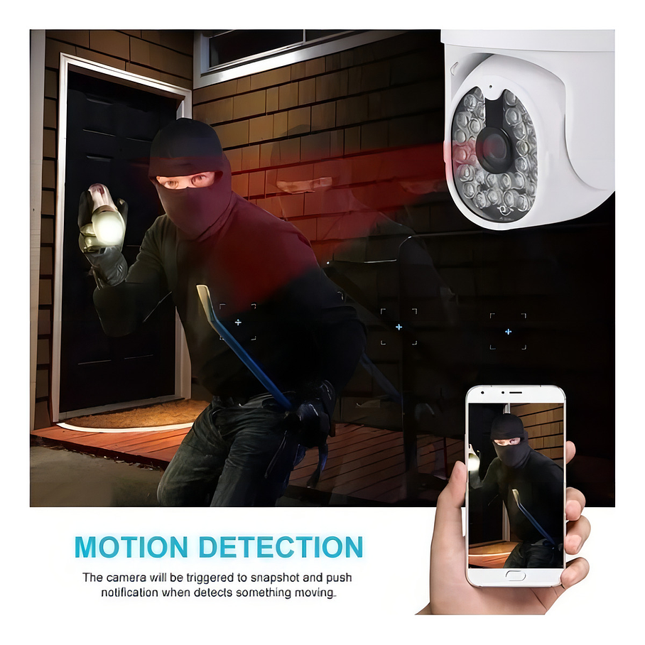 Camaras De Seguridad Wifi Camara Ip Interior Exterior Wifi Color Blanco Camara Domo Exterior Protección IP 6