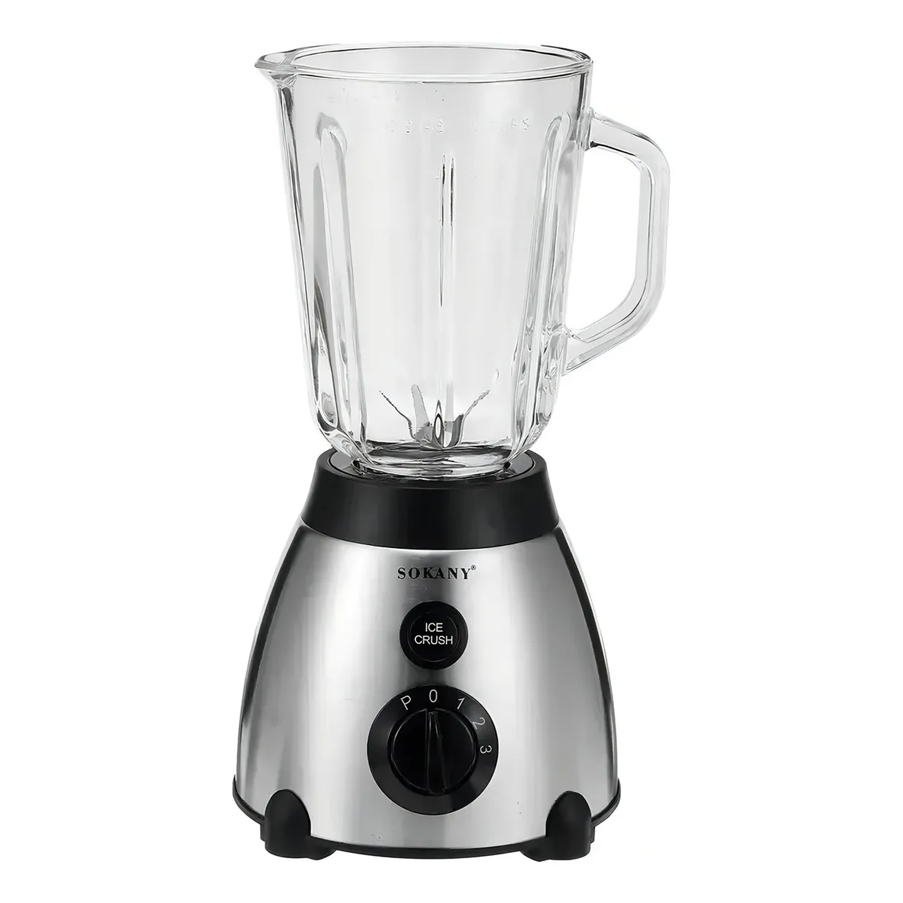 Licuadora Juguera Vaso De Vidrio  + Moledor De Cafe Sokany 1