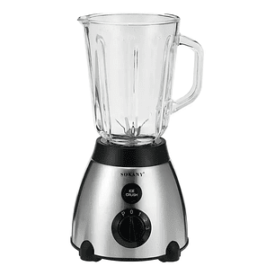 Licuadora Juguera Vaso De Vidrio  + Moledor De Cafe Sokany