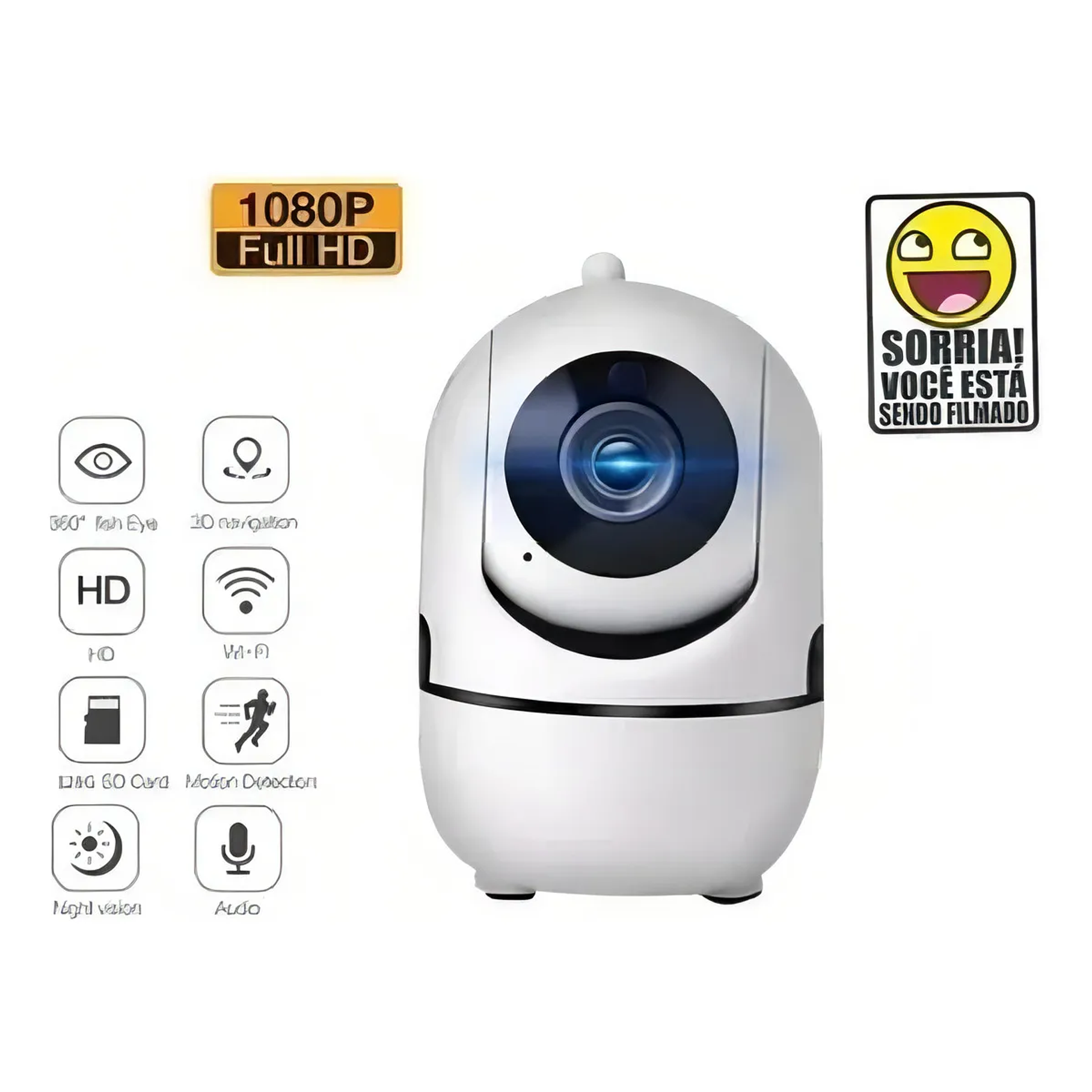Cámara Robo De Vigilancia Wifi - Cámara Ip Camara De Interior Proteccion Ip Contra Polvo 1