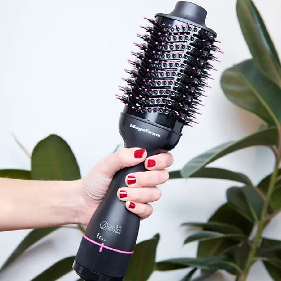 Cepillo Eléctrico Secador Caletea Magefesa Mgf7561 Certificado Alisador  7