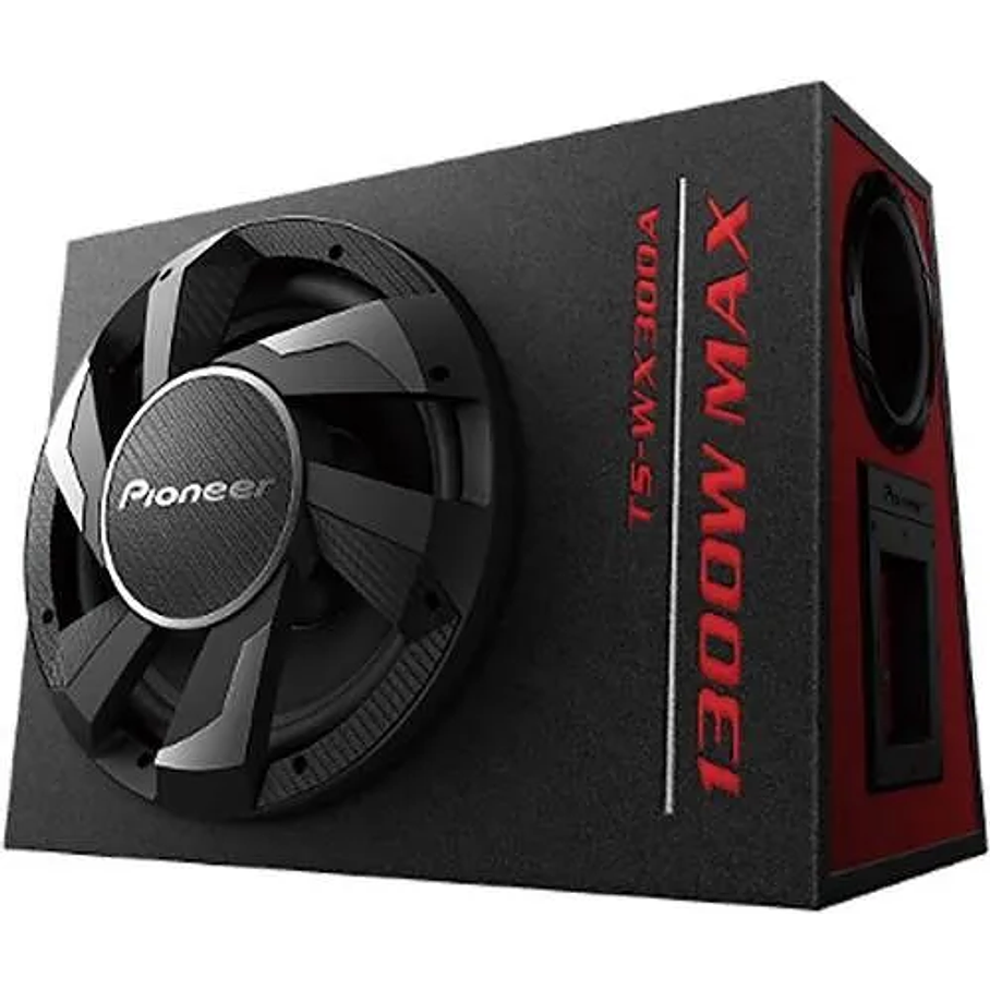 Amplificador Bajo Pioneer Sub-Woofer 12 Pulgadas 1300w Amplificador Activo Ts-wx300a Color Negro 1