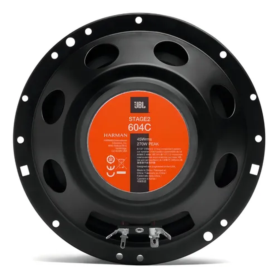 Parlantes Carro Jbl Sistema Componente 16cm 6.5' Stage2 604c Color Negro 3