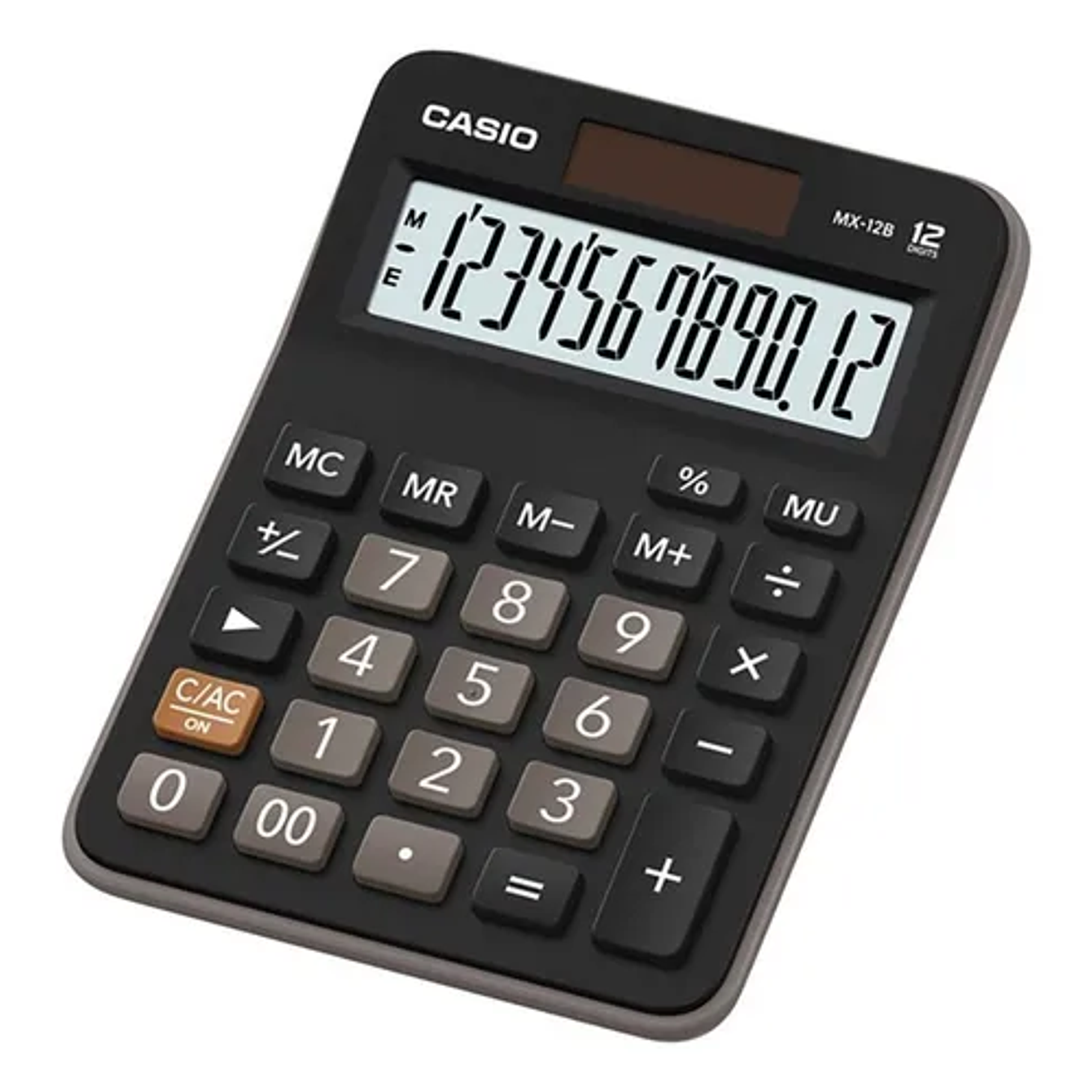 Calculadora Escritorio Casio Mx-12b Color Negro 12 Dígitos 1
