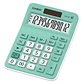 Calculadora Escritorio Casio Mx-12b Color Turquesa 12 Dígitos - Miniatura 2