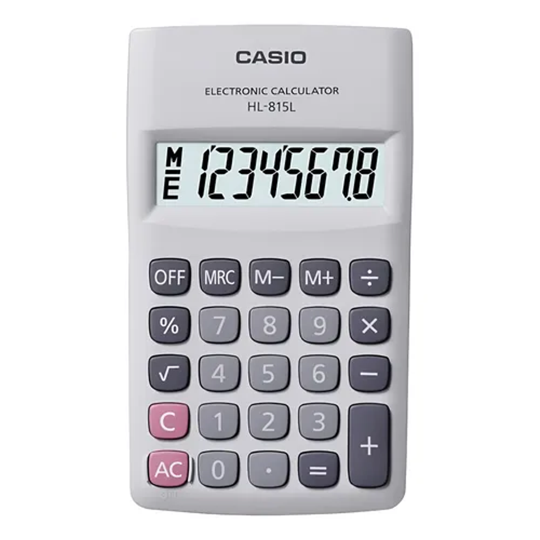 Calculadora Casio Hl-815l-we Color Blanco Calculadora Mini 1