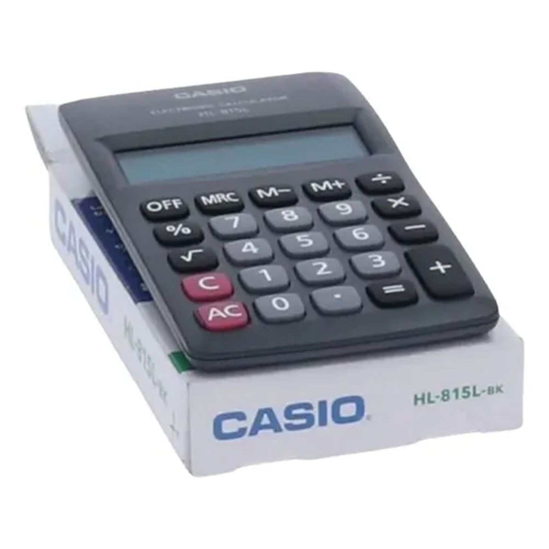 Calculadora Casio 8 Digitos Hl-815L  Color Negro Mini 2
