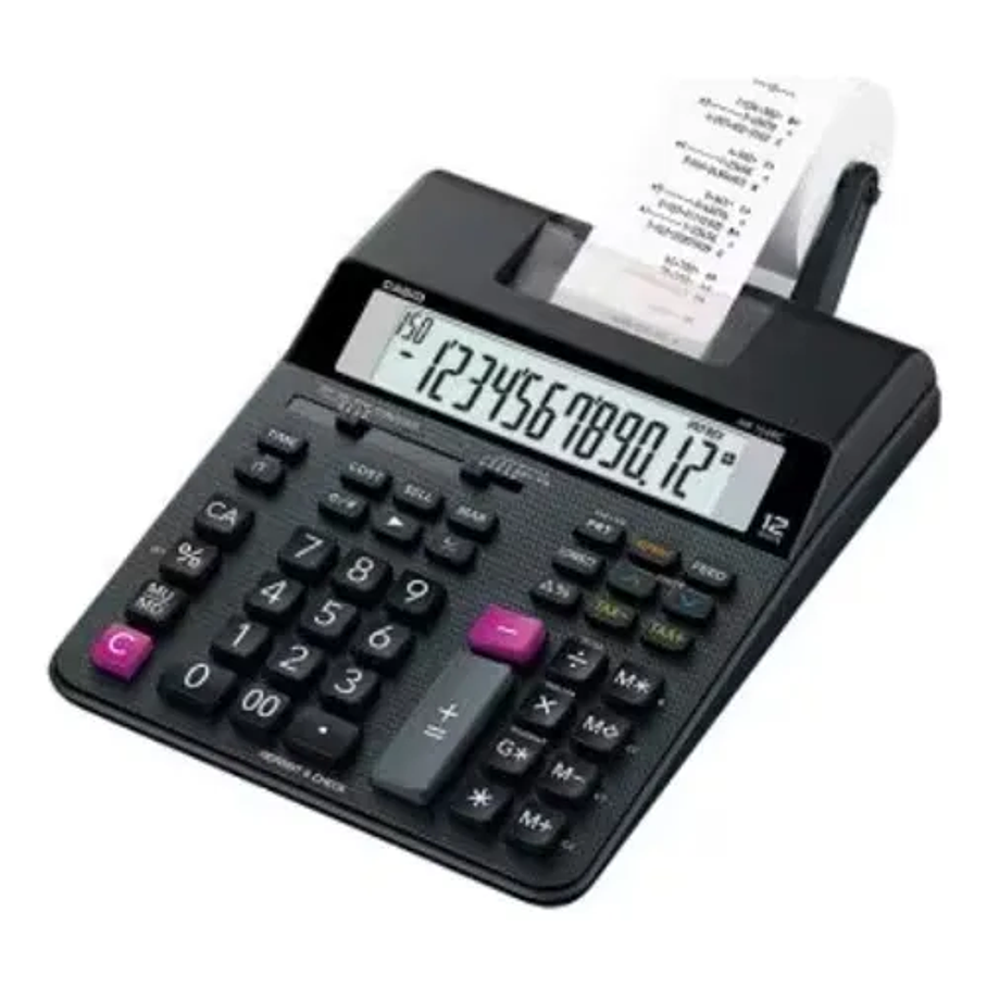 Calculadora impresora Casio HR-150RC color negro Calculador Inteligente 2