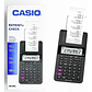 Calculadora  Nueva Na Cx de bobina negra Casio HR-8RC-BK - Miniatura 3
