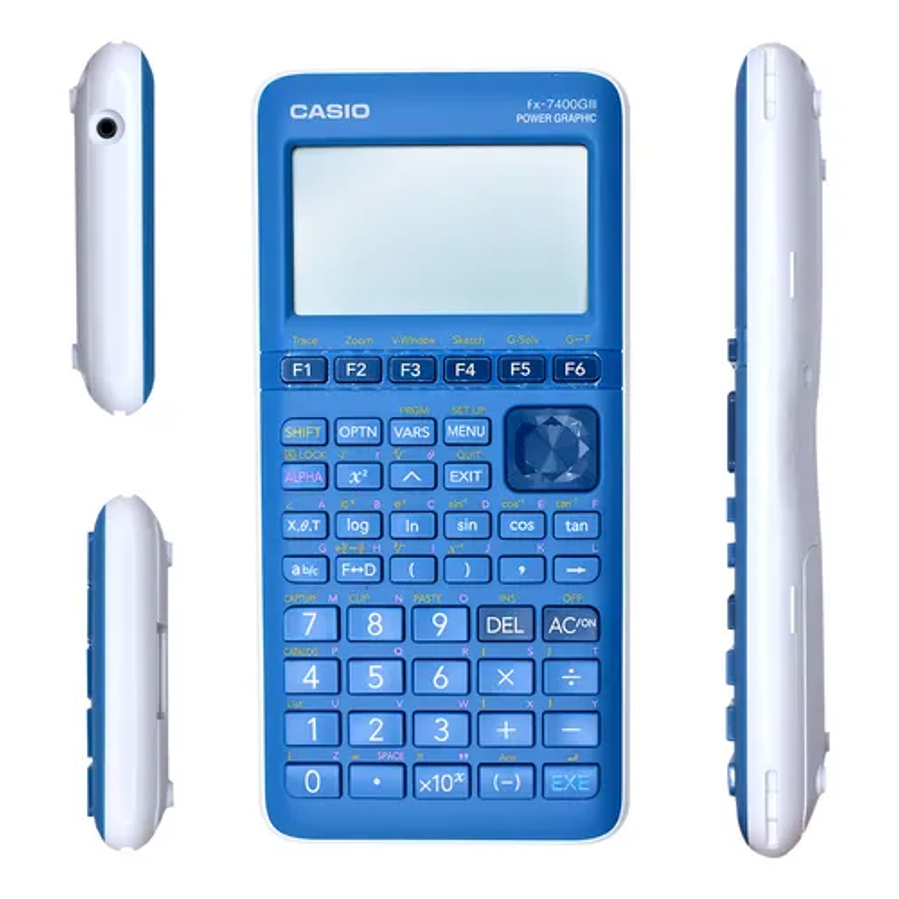 Calculadora Graficadora Casio Fx-7400giii Color Azul 7