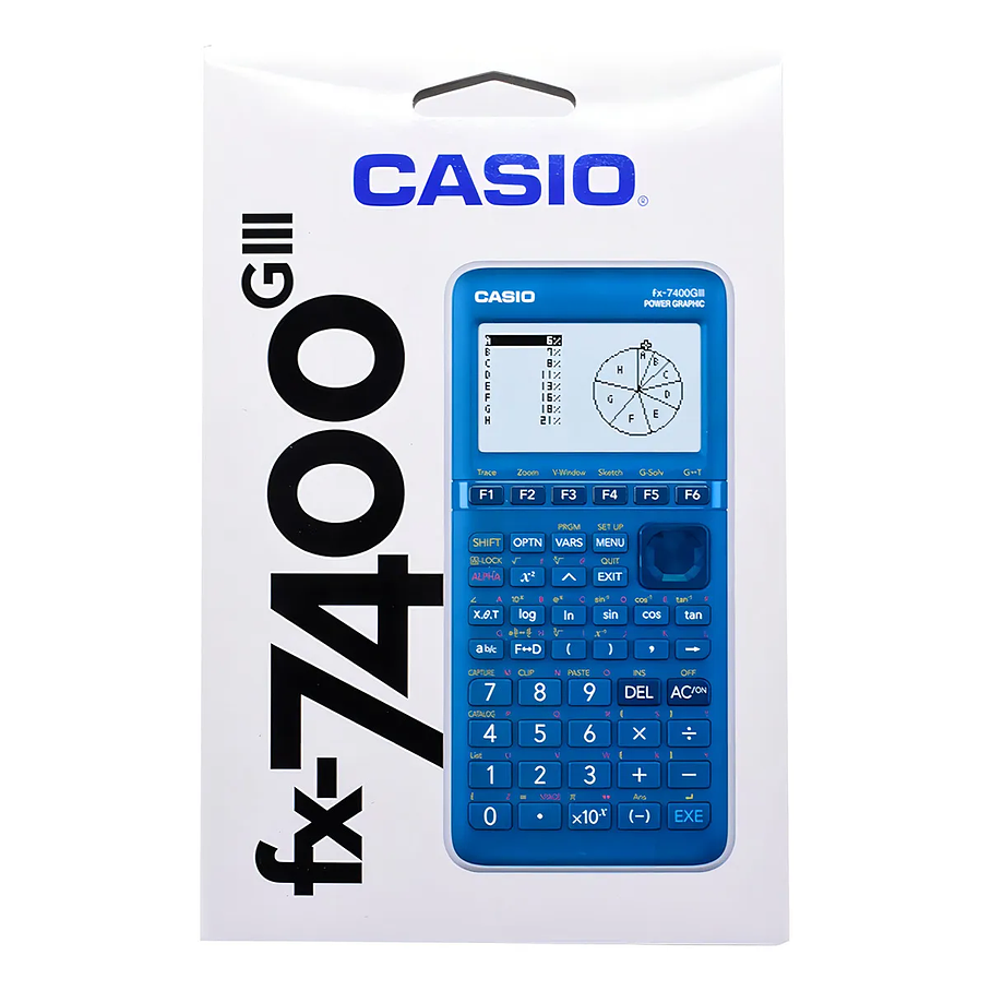 Calculadora Graficadora Casio Fx-7400giii Color Azul 2