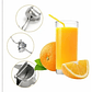 Exprimidor Manual Para Diferentes Frutas Naranja Limón Otras Resistente Hierro Acero - Miniatura 6