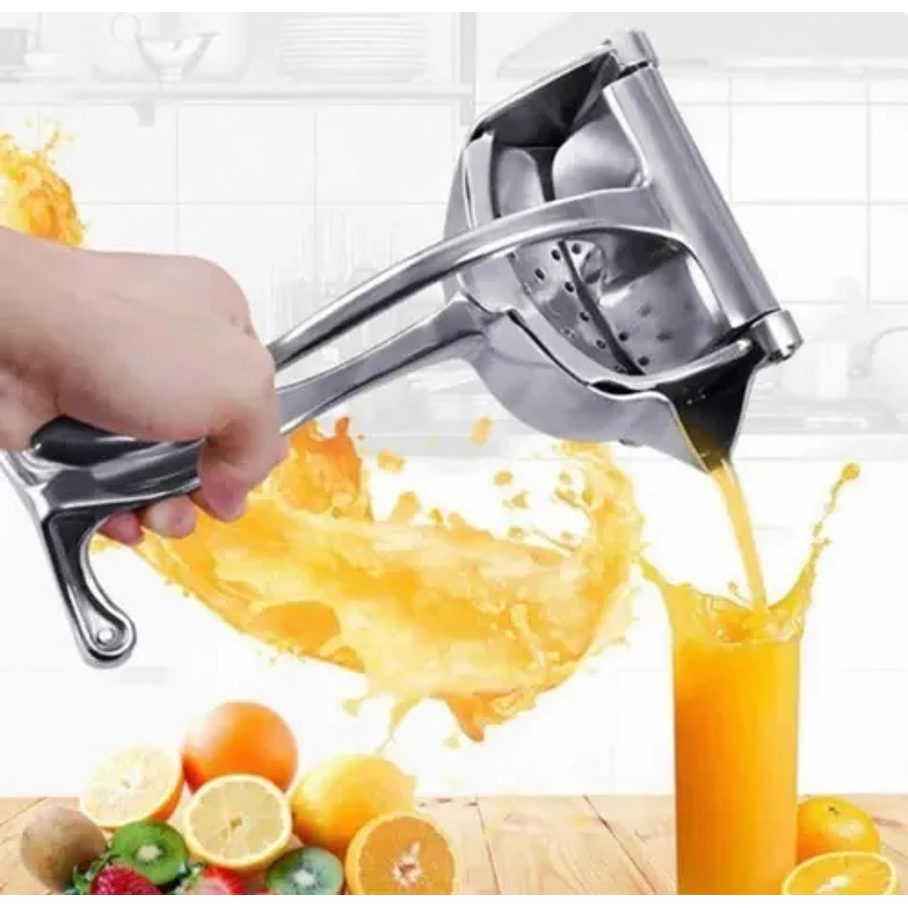 Exprimidor Manual Para Diferentes Frutas Naranja Limón Otras Resistente Hierro Acero 8