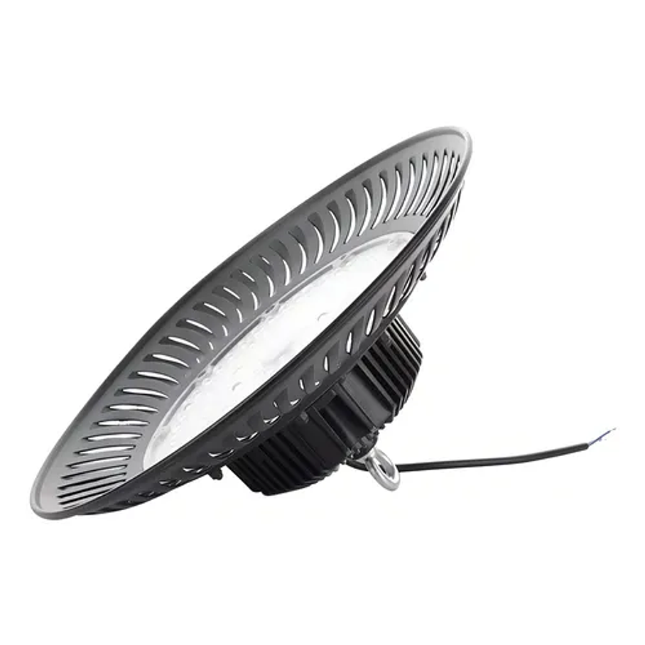 Foco Led Campana 200w Lampara Industrial Luz Fria Blanca Led Tipo Ufo 40 Cm Diametro 2