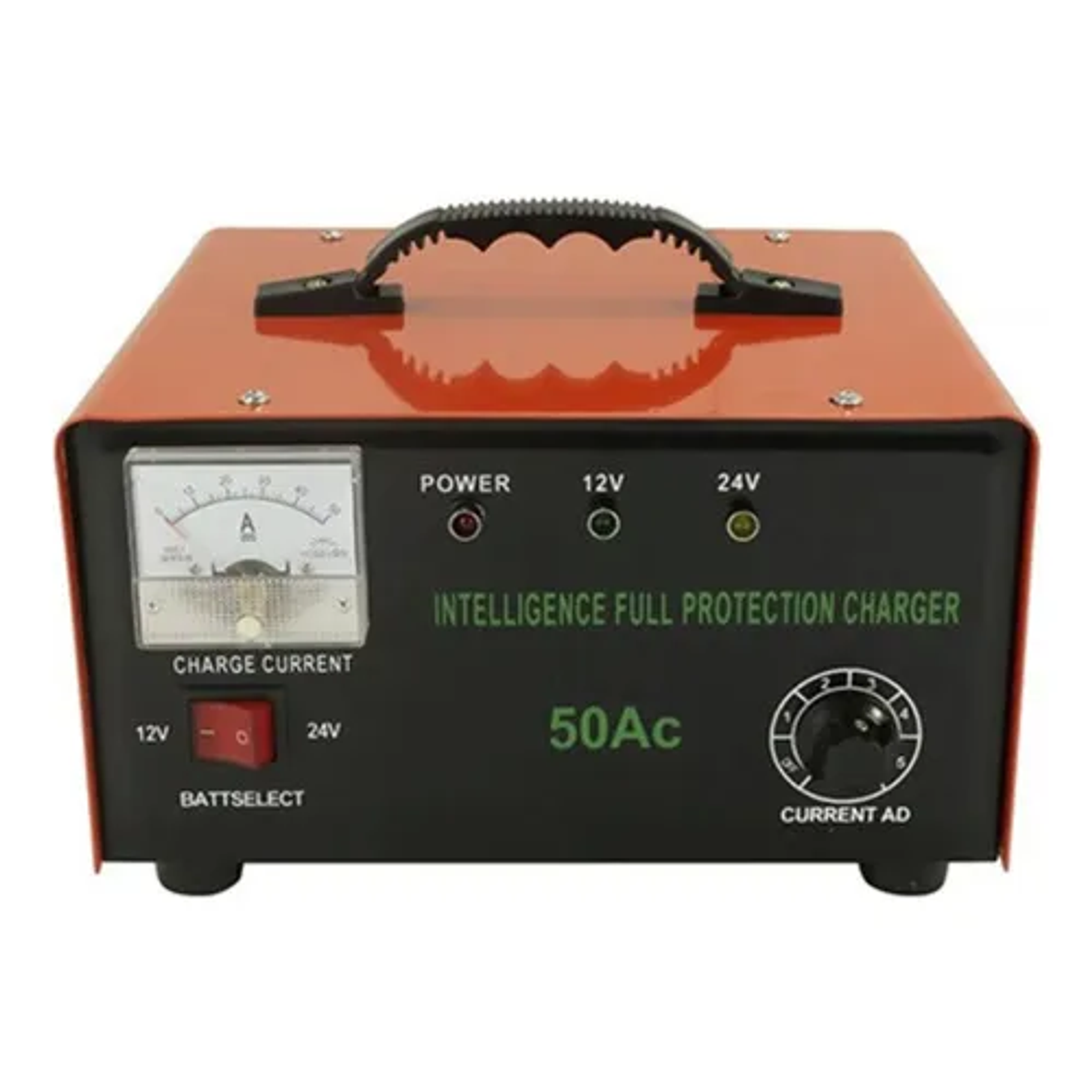 Cargador De Bateria 12v Y 24v Autos Motos 50 Amperes 50a Xl 220volt 1