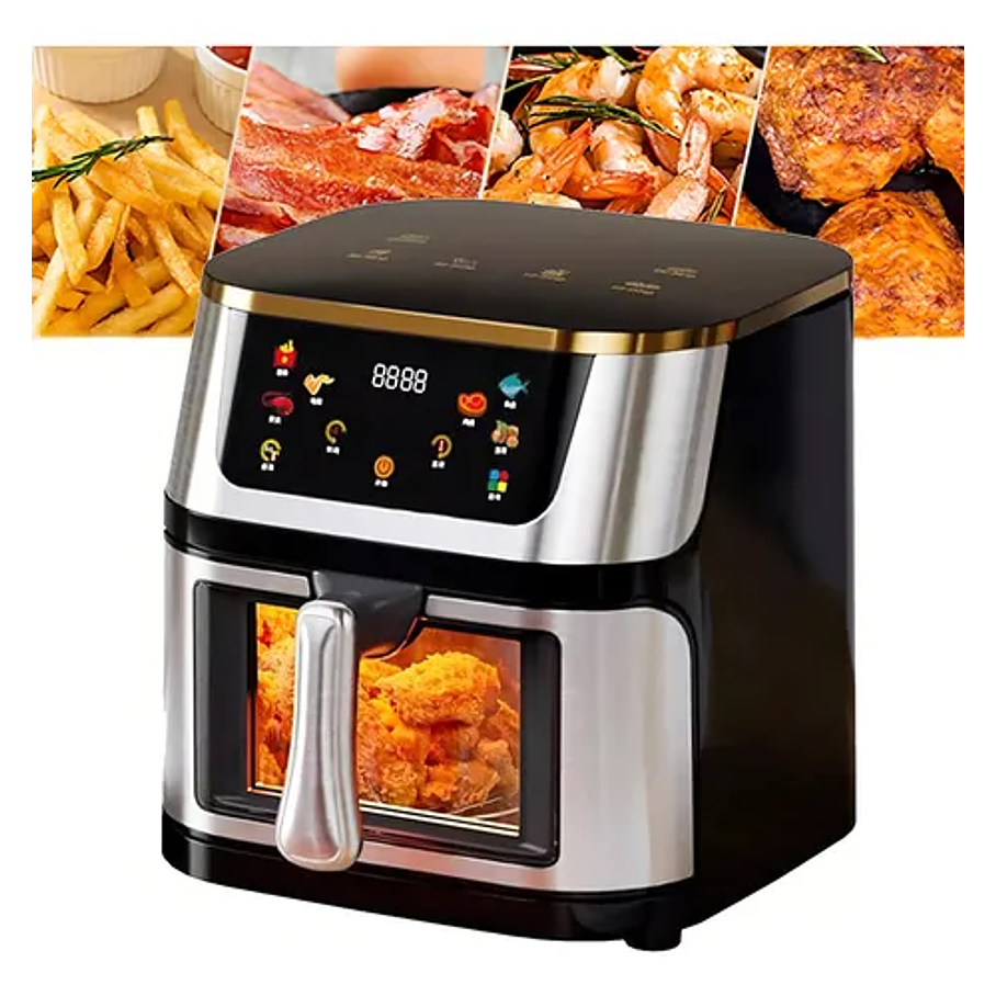 Freidora De Aire Sin Aceite 12 Litros Grande Extra Larga 2800w 1