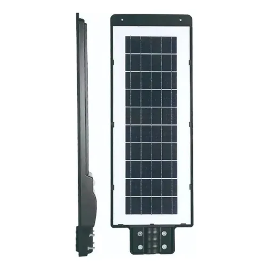 Foco Solar Led Estilo Luminaria De Poste 240w Negro Alta Calidad 63 cm 2