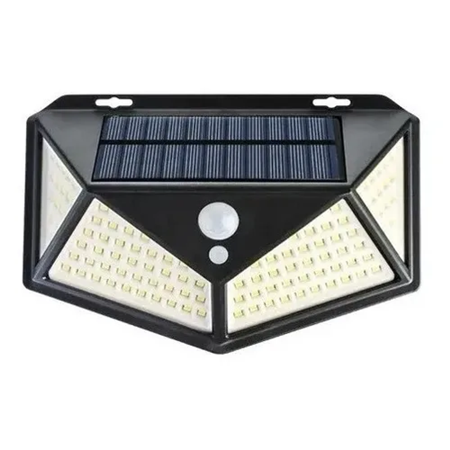 Aplique Foco Solar 100 Led Lampar Exterior Sensor Movimiento 1