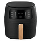 Freidora De Aire Sin Aceite 8 Litros Electrica Color Negro - Miniatura 1