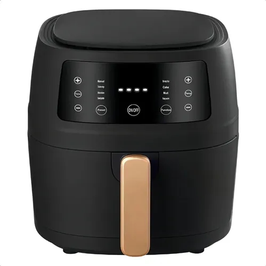 Freidora De Aire Sin Aceite 8 Litros Electrica Color Negro 2