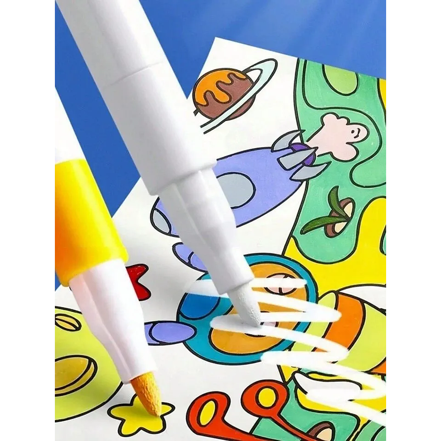 Marcadores Lápices Acrílicos Marcadores 120 Colores Market Acrylic 9